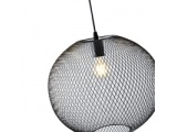 Arte Illumina Φωτιστικό Κρεμαστό Μεταλλικό 1XE27 Max 15W 250X250X1280mm Μαύρο OGGI (144-46012)