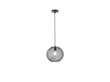 Arte Illumina Φωτιστικό Κρεμαστό Μεταλλικό 1XE27 Max 15W 350X350Χ1360mm Μαύρο OGGI (144-46011)