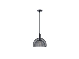 Arte Illumina Φωτιστικό Κρεμαστό Μονόφωτο 1XE27 Max 15W 255X1280mm Μαύρο OGGI (144-46010)