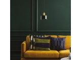 Arte Illumina Φωτιστικό Κρεμαστό Μονό Ε27 Φ15X18 Χρυσό/Πράσινο MARBLE (144-46003)