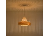 Arte Illumina Φωτιστικό Κρεμαστό Μπαμπού 1XE27 Max 15W 560Χ560X330mm CALYPSO (144-33097)