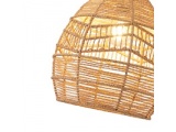 Arte Illumina Φωτιστικό Κρεμαστό Μπαμπού Καφέ 1XE27 Max 15W 300X300X300mm CALYPSO (144-33088)