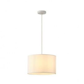 Arte Illumina Φωτιστικό Κρεμαστό Ύφασμα 1XΕ27 Max 15W Φ300Χ1230mm Μαύρο ERA (144-33067)