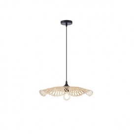 Arte Illumina Φωτιστικό Μπαμπού 1XE27 Max 15W 475X1160mm ΜΠΕΖ CROSSLINE (144-31010)