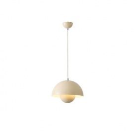 Arte Illumina Φωτιστικό Κρεμαστό Μεταλλικό 1ΧE27 Max 15W 300X1290mm ΚΡΕΜ JARDEN (144-28554)