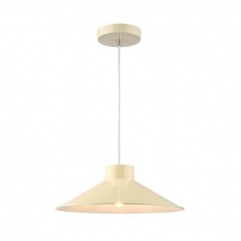 Arte Illumina Φωτιστικό Κρεμαστό Μονόφωτο 1XΕ27 Max 15W 360X1150mm ΚΡΕΜ NELI (144-28506)