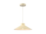 Arte Illumina Φωτιστικό Κρεμαστό Μονόφωτο 1XΕ27 Max 15W 360X1150mm ΚΡΕΜ NELI (144-28506)