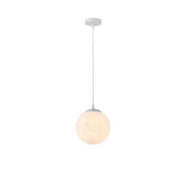 Arte Illumina Φωτιστικό Κρεμαστό Μεταλλικό 1XΕ27 Max 15W 200X1270mm Λευκό SELINI (144-24140)