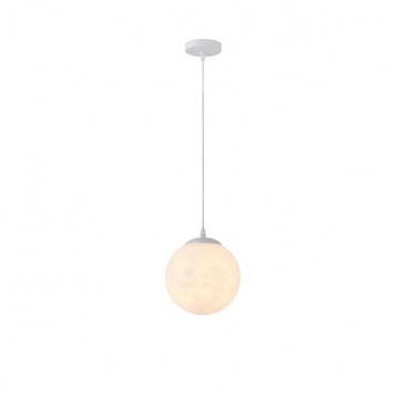 Arte Illumina Φωτιστικό Κρεμαστό Μεταλλικό 1XΕ27 Max 15W 200X1270mm Λευκό SELINI (144-24140)