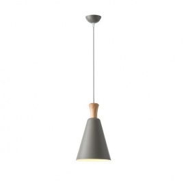 Arte Illumina Φωτιστικό Κρεμαστό Μεταλλικό 1XΕ27 Max15W 200X1380mm Γκρι SIMPLO (144-24129)