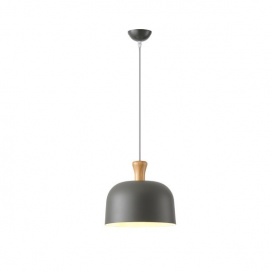 Arte Illumina Φωτιστικό Κρεμαστό Μεταλλικό1XΕ27 Max 15W 270X1300mm Γκρι SIMPLO (144-24125)