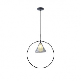 Arte Illumina ΓυαλίΝΟ Φωτιστικό Κρεμαστό ΦΙΜΕ G9 Max 25W 410X180+1200mm DELTA (144-24111)