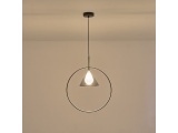 Arte Illumina ΓυαλίΝΟ Φωτιστικό Κρεμαστό ΦΙΜΕ G9 Max 25W 410X180+1200mm DELTA (144-24111)