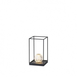 Arte Illumina Επιτραπέζιο Φωτιστικό LED 4W 3000Κ 90lm 180X320mm Μαύρο BOX (144-16111)