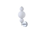 Arte Illumina Απλίκα Τοίχου Αλουμίνιο 12,6W 3000K 1440lm 175x450mm Λευκό BLOSSOM (144-15112)