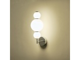 Arte Illumina Απλίκα Τοίχου Αλουμίνιο 12,6W 3000K 1440lm 175x450mm Λευκό BLOSSOM (144-15112)