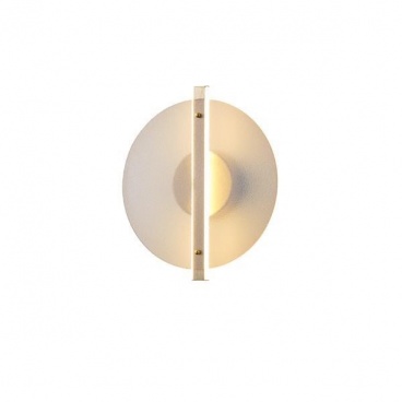 Arte Illumina Απλίκα Τοίχου LED AΛΟΥΜΙΝΙΟ με Γυαλί 10W 3000K 1200lm Φ300x1320mm MEΛΙ DISC (144-15086)