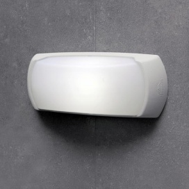 Fumagalli FRANCY-OP Απλίκα Τοίχου Up-Down Λευκή Οπάλ Ε27 300x130mm (145-26177)