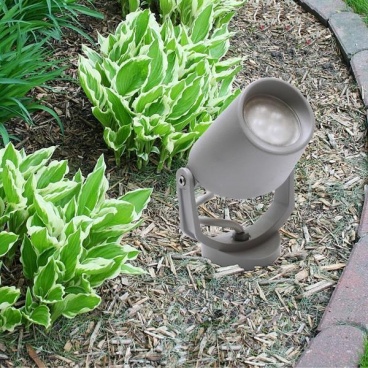 Fumagalli MINITOMMY EL SPIKE Προβολέας Γκρι με Καρφί 3,5W GU10 310X122X135mm 2CCT (2700/4000K) (145-26107)