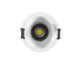 Eurolamp LED COB χωνευτό φωτιστικό 12W 36° 4000K (145-65014)