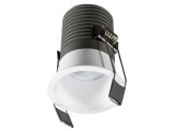 Eurolamp LED COB χωνευτό φωτιστικό 12W 36° 3000K (145-65015)