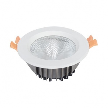 Eurolamp LED COB χωνευτό φωτιστικό 10W 60° CCT (145-65210)