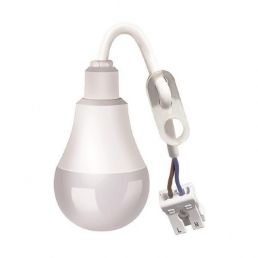 Eurolamp Λάμπα Led Κοινή A60 9W 4000K 220-240V με Κλέμμα (147-77520)