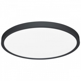 Spotlight Led Πλαφονιέρα 40W CCT Ø40 Μαύρη (6877)