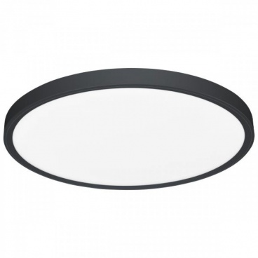 Spotlight Led Πλαφονιέρα 40W CCT Ø40 Μαύρη (6877)