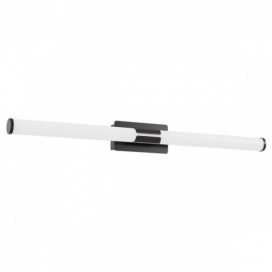 Spotlight Led Επιτοίχιο Φωτιστικό Μπάνιου 10W 4000K Μαύρο (6966)