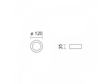 Spotlight Led SMD Slim panel 6W 140° CCT (6924)