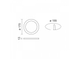 Spotlight Led SMD Slim panel 12W 140° CCT (6922)