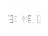 Cubalux Τροφοδοτικό ΤΩRA Led 24V 60W Slim (500054)
