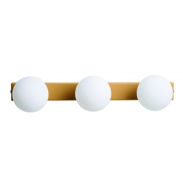 Arkolight Απλίκα 3Φωτη G9 Χρυσή Ματ (711-2/3)