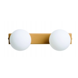 Arkolight Απλίκα Δίφωτη G9 Χρυσή Ματ (711-2/2)