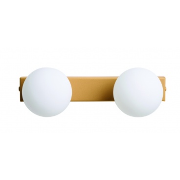 Arkolight Απλίκα Δίφωτη G9 Χρυσή Ματ (711-2/2)