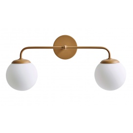 Arkolight Απλίκα Δίφωτη G9 Χρυσή Ματ (710-2/2)