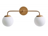 Arkolight Απλίκα Δίφωτη G9 Χρυσή Ματ (710-2/2)