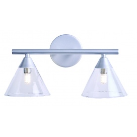 Arkolight Απλίκα Δίφωτη G9 Ασημί (1621-8/2)