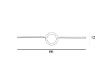 Arkolight Απλίκα Led 9W 4000K (1611-3/1)