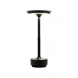 Arkolight Φωτιστικό Επαναφορτιζόμενο Led 3W 3CCT Dimmable Μαύρο Ματ (1633-3)