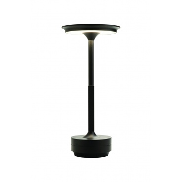 Arkolight Φωτιστικό Επαναφορτιζόμενο Led 3W 3CCT Dimmable Μαύρο Ματ (1633-3)