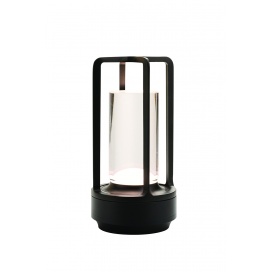 Arkolight Φωτιστικό Επαναφορτιζόμενο Led 3W 3CCT Dimmable Μαύρο Ματ (1632-3)