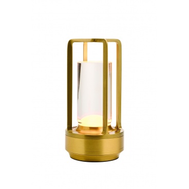 Arkolight Φωτιστικό Επαναφορτιζόμενο Led 3W 3CCT Dimmable Χρυσό Ματ (1632-2)