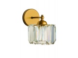 Arkolight Απλίκα Μέταλλο Χρυσό Κρύσταλλα Ε27 (551-2/Α1)