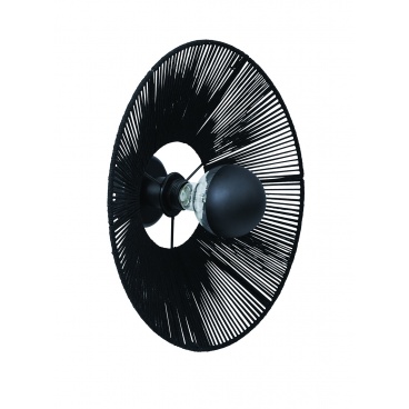 Arkolight Απλίκα Σχοινί Μαύρη Ε27 Φ40 (984-4/Α1)