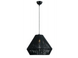 Arkolight Φωτιστικό Μονόφωτο Σχοινί Μαύρο Ε27 Φ40 (Ρ976-4/40)