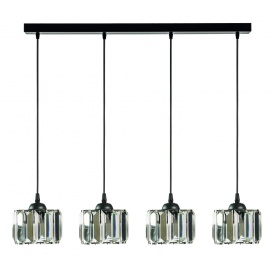 Arkolight Φωτιστικό Πολύφωτο 4Φ Μέταλλο-Κρύσταλλο Ε27 (1551-3/4)