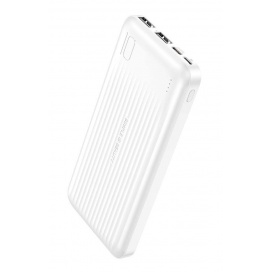XO PB301 Power Bank 10000mAh με 2 Θύρες USB-A Λευκό