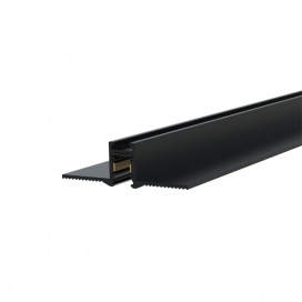 Aca Trimless Mini Μαγνητική Ράγα 24V DC 3m Μαύρη (TMT3MB)